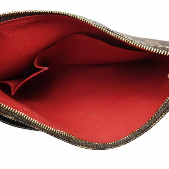 Louis Vuitton Shoulder Bag Damier Ebene Brown Bloomsbury - Picture 2 of 3